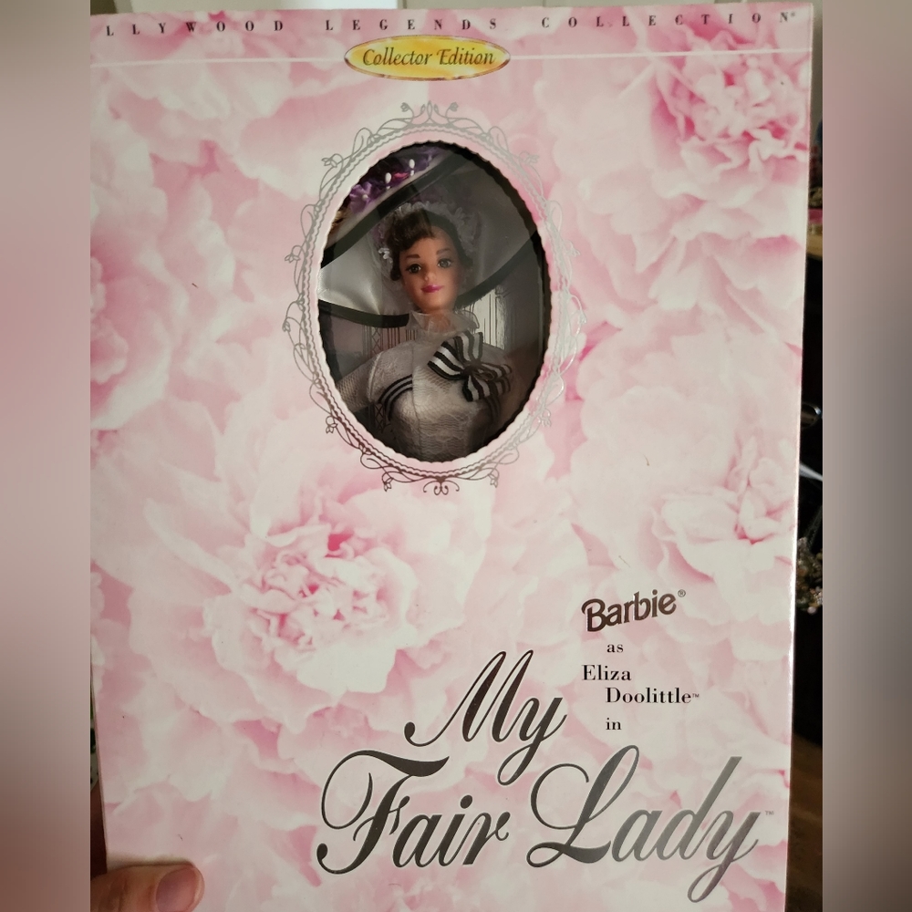My Fair Lady Barbie- Ascot Races White Gown